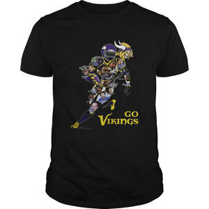 Minnesota Vikings Go Vikings Signatures Shirt